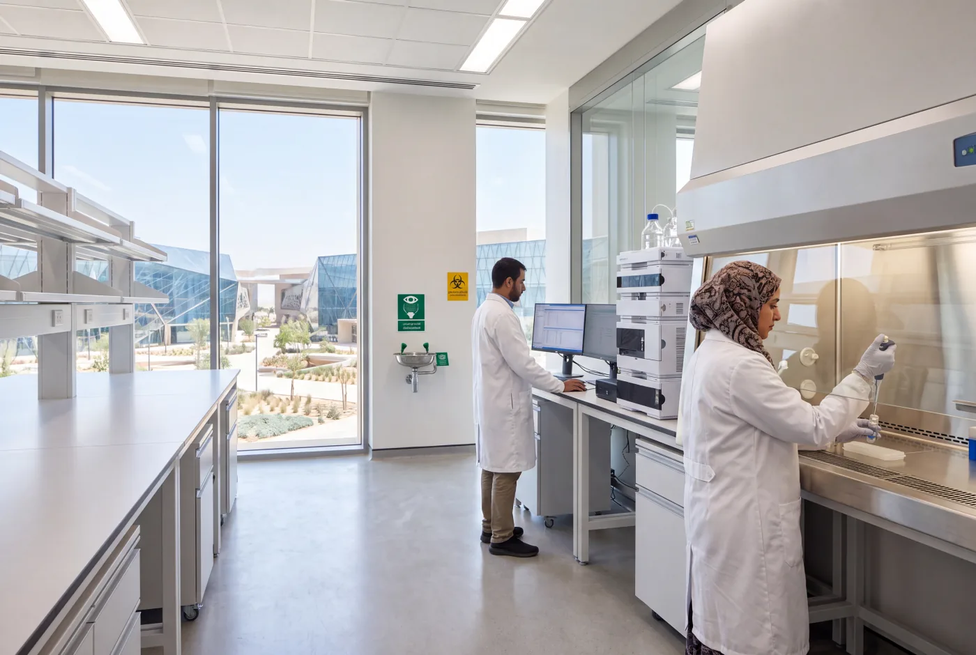 Ithra biotech laboratory in Saudi Arabia
